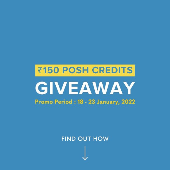 Other - 🥳 150 POSH Credits Giveaway!